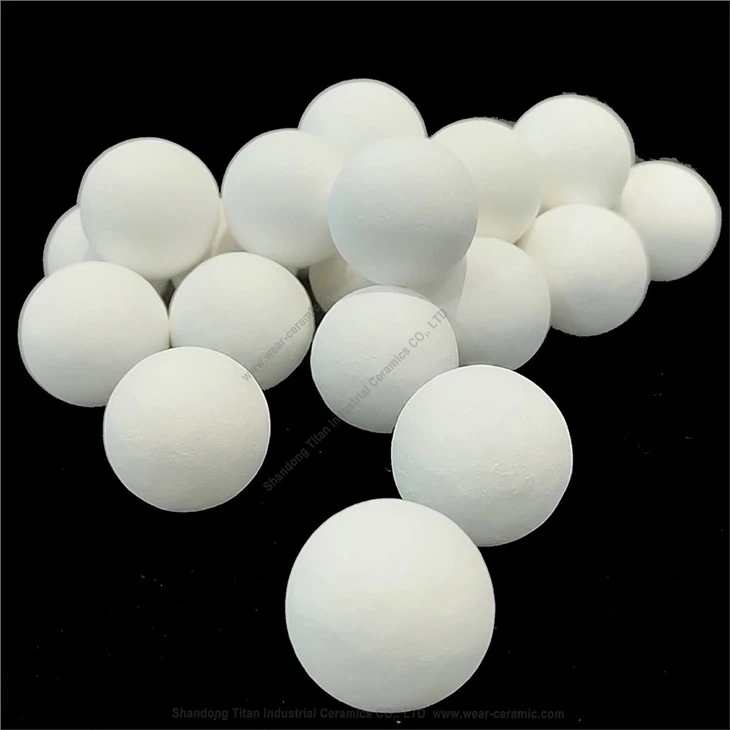Inert High Alumina Ceramic Balls As Catalyst Support